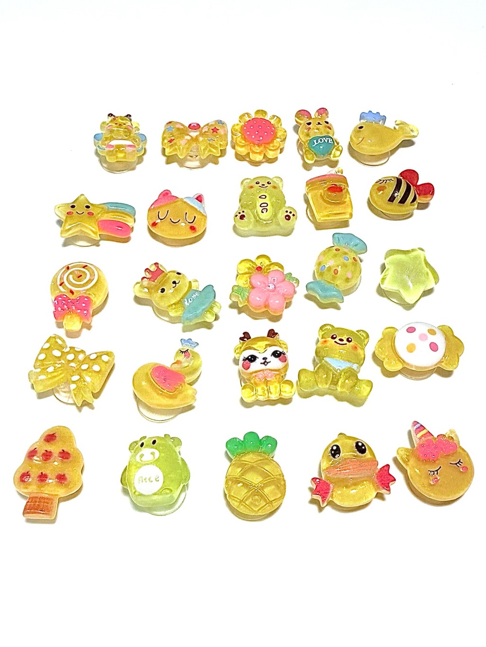 Limited Time Offer 25 Resin/ Acrylic Croc Charms